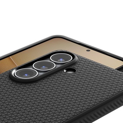 "Spigen" Liquid Air apvalks - melns (Galaxy S26+)