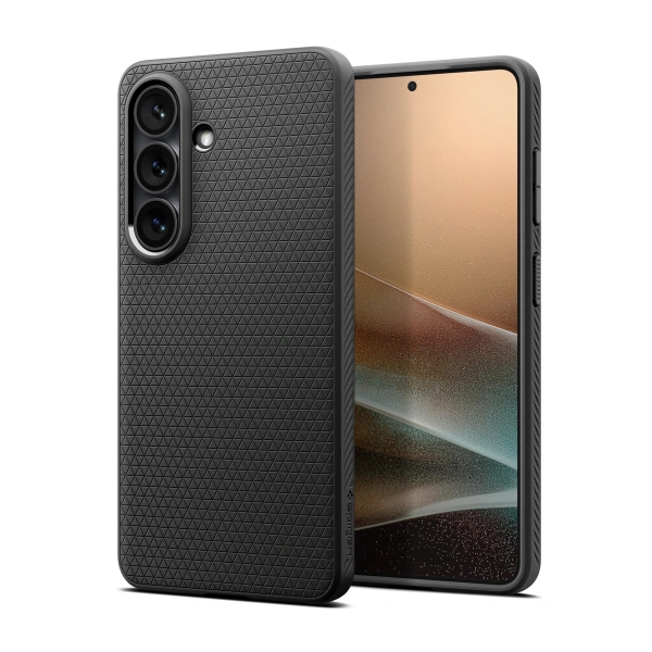"Spigen" Liquid Air чехол - чёрный (Galaxy S26+)