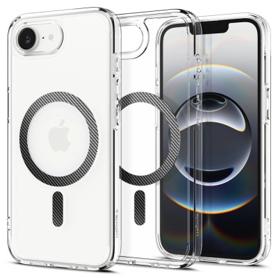 "Spigen" Ultra MagFit чехол - прозрачный (iPhone 17e / 16e)
