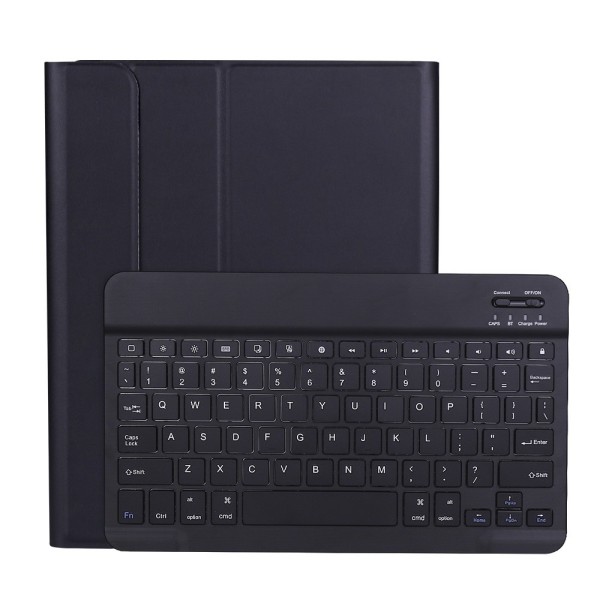 "Bosina" Atvēramais futrālis ar tastatūra - melns (iPad Pro 11" 2018 - 2022 / Air 10.9" 2020 / 2022 / Air 11" 2024 - 2026)