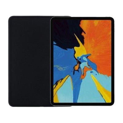 "Shell" cieta silikona (TPU) apvalks - melns (iPad Air 11 2026 / iPad Air 11 2025 / iPad Air 11 2024)