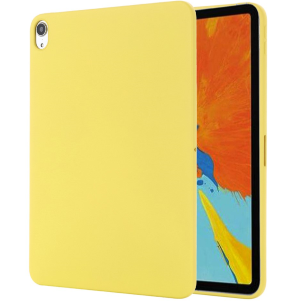 "Shell" твердый силиконовый чехол (TPU) - жёлтый (iPad Air 11 (2026 / 2025 / 2024) / iPad Air 5 (2022) / iPad Air 4 (2020))