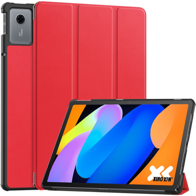 „Saige" Atvēramais maciņš - sarkans (Idea Tab 11 2025 / Tab K11 Gen 2  / Xiaoxin Pad 11 2025)