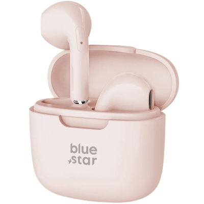 „Blue Star“ TWS Wireless Fi7 bezvadu austiņas - rozā