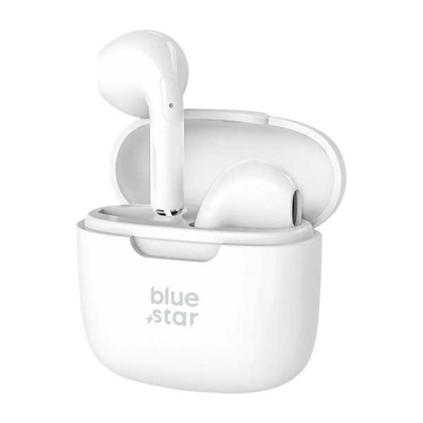 „Blue Star“ TWS Wireless Fi7 bezvadu austiņas - baltas