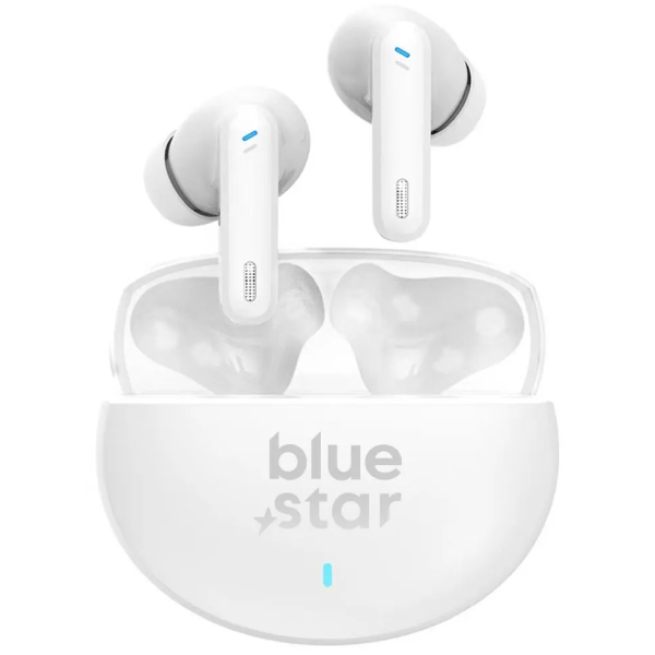 „Blue Star“ ZEN TWS TX5 bezvadu austiņas - baltas