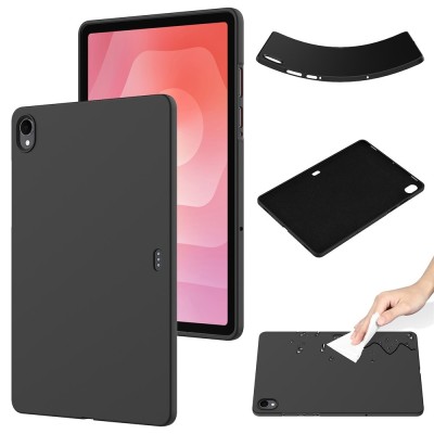 "Shell" твердый силиконовый чехол (TPU) - чёрный (Galaxy Tab S11)