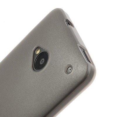 Dzidrs aptumšots pelēks HTC One M7 apvalks / Vacins.lv