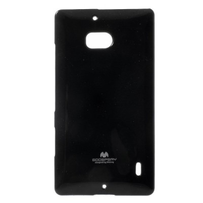 Nokia Lumia 930 juodas Mercury kieto silikono (TPU) dėklas / Priedai.lt