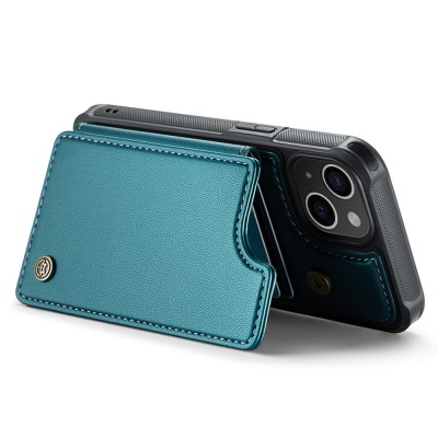 „CaseMe“ Wallet apvalks - zaļš (iPhone 15)
