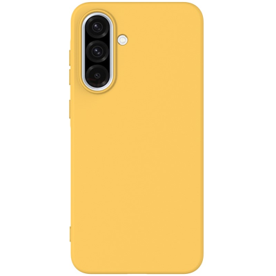 "Shell" твердый силиконовый (TPU) чехол - жёлтый (Galaxy A56 / A36)