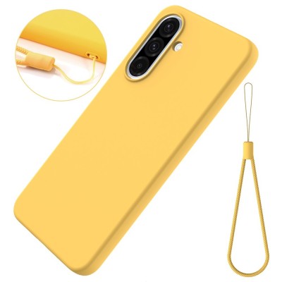 "Shell" твердый силиконовый (TPU) чехол - жёлтый (Galaxy A56 / A36)