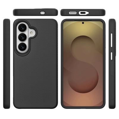 „TUKU“ Shockproof ciets silikona korpuss - melns (Galaxy S26+)