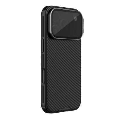 „Nillkin“ CamShield Prop Magnetic apvalks - melns (iPhone 17 Pro Max)