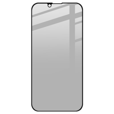 "IMAK" Tempered Glass черное защитное стекло толщиной - конфиденциальность (iPhone 14 / 13 / 13 Pro)