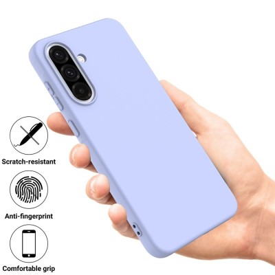 "Shell" твердый силиконовый (TPU) чехол - фиолетовый (Galaxy A56 / A36)