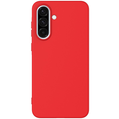 "Shell" cieta silikona (TPU) apvalks - sarkans (Galaxy A56 / A36)
