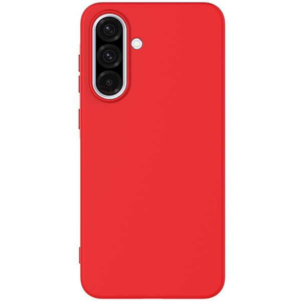 "Shell" cieta silikona (TPU) apvalks - sarkans (Galaxy A56 / A36)