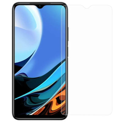 „Tempered Glass“ защитное стекло экрана - прозрачный (Redmi 9)