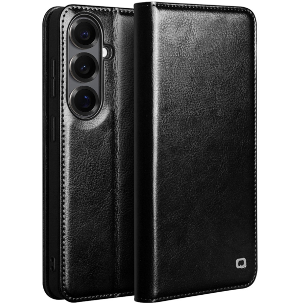 Чехол-книжка "QIALINO" - чёрный (Galaxy S26+)