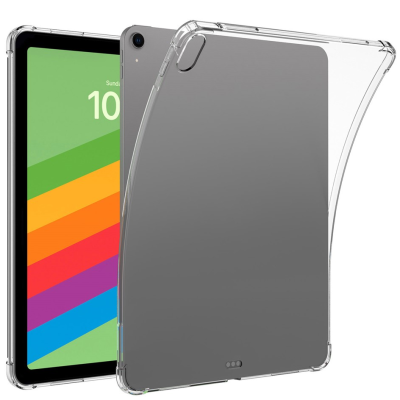 Усиленный защитный чехол из твердого силикона (TPU) - прозрачный (iPad Air 13 (2026) / Air 13 (2025) / Air 13 (2024))
