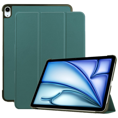 „Saige" Чехол-книжка - зелёный (iPad Air 13 (2026) / Air 13 (2025) / Air 13 (2024))