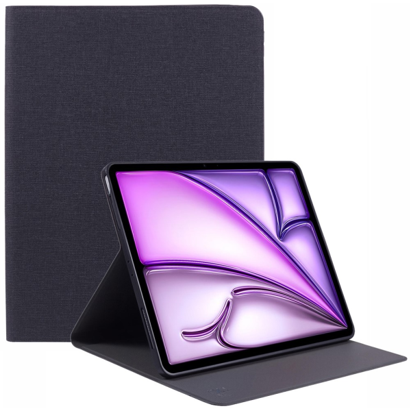 Текстильный чехол-книжка „X-LEVEL“ - чёрный (iPad Air 13 2026 / iPad Air 13 2025 / iPad Air 13 2024)