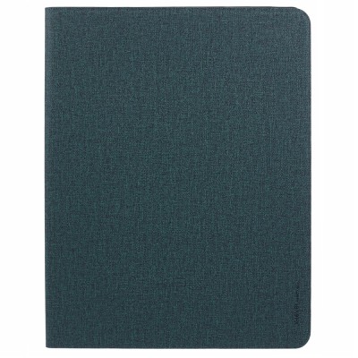 "X-LEVEL" atvēramais tekstila maciņš - zaļš (iPad Air 13 2026 / iPad Air 13 2025 / iPad Air 13 2024)