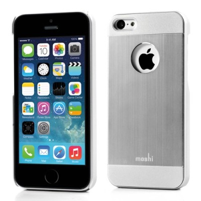 „Moshi“ iGlaze Armour sudrabs Apple iPhone 5C apvalks / vacins.lv