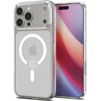 "Spigen" Liquid Crystal MagFit Apple iPhone 17 Pro Max прозрачный твердый силиконовый чехол | Vacins.lv
