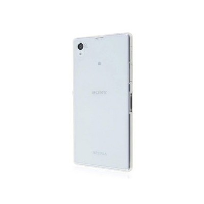 Sony Xperia Z3 dzidrs (caurspīdīgs) cieta silikona TPU pasaulē planākais apvalks / Vacins.lv
