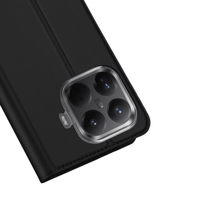 "Dux Ducis" Skin atvērams maciņš - melns (Xiaomi 17T)