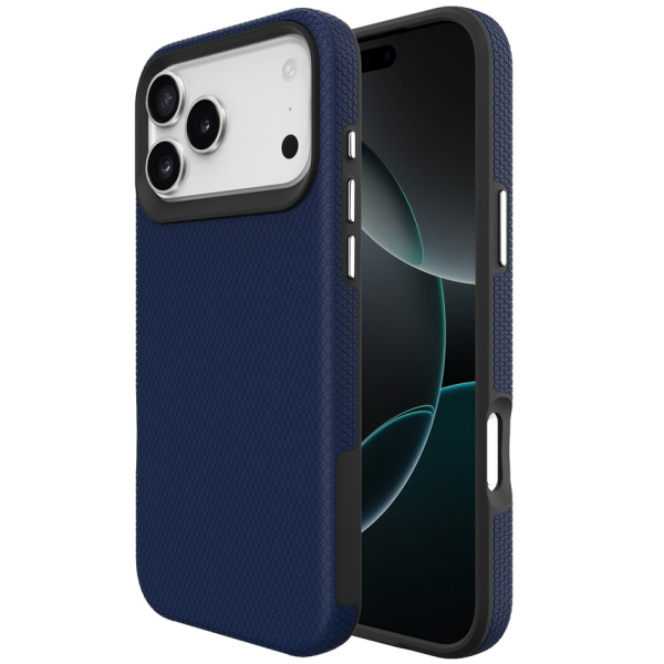 „TUKU“ Shockproof Magsafe ciets silikona korpuss - zils (iPhone 17 Pro)