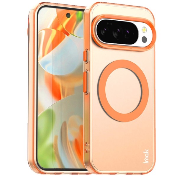 "IMAK" Candy MagSafe matēts cieta silikona (TPU) apvalks - oranžs (Pixel 10 Pro XL)