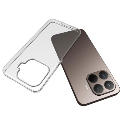 Cieta silikona (TPU) apvalks - dzidrs (Xiaomi 17T Pro)