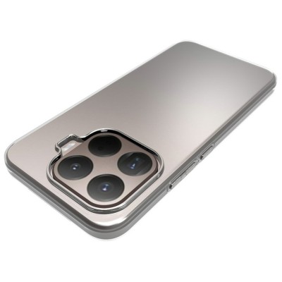 Cieta silikona (TPU) apvalks - dzidrs (Xiaomi 17T Pro)