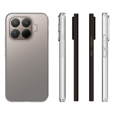 Cieta silikona (TPU) apvalks - dzidrs (Xiaomi 17T Pro)