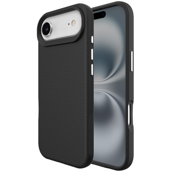 „TUKU“ Shockproof Magsafe ciets silikona korpuss - melns (iPhone Air)