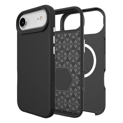 „TUKU“ Shockproof Magsafe ciets silikona korpuss - melns (iPhone Air)