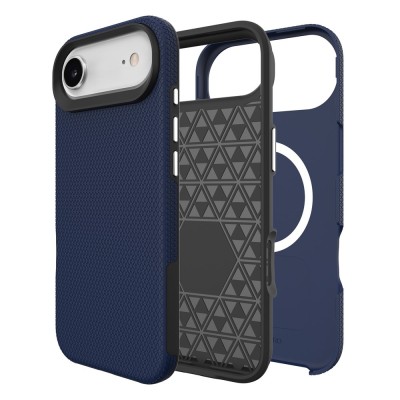 „TUKU“ Shockproof Magsafe ciets silikona korpuss - zils (iPhone Air)