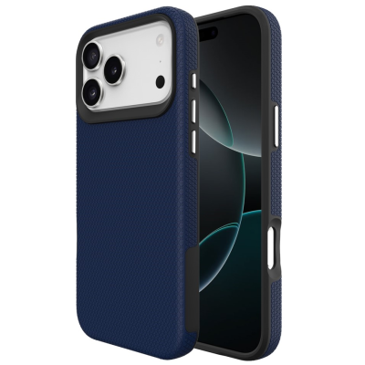 „TUKU“ Shockproof Magsafe ciets silikona korpuss - zils (iPhone 17 Pro Max)