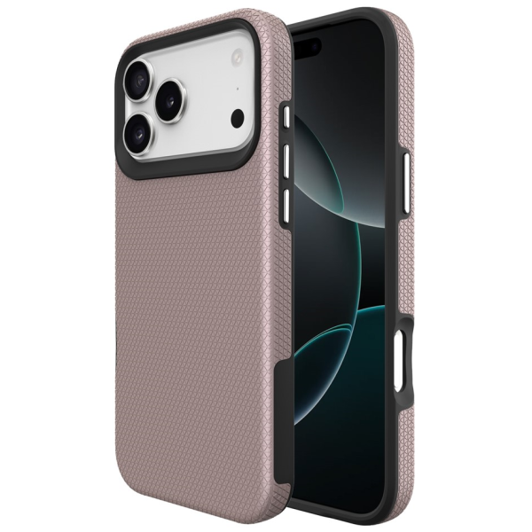 „TUKU“ Shockproof Magsafe ciets silikona korpuss - rozs (iPhone 17 Pro Max)