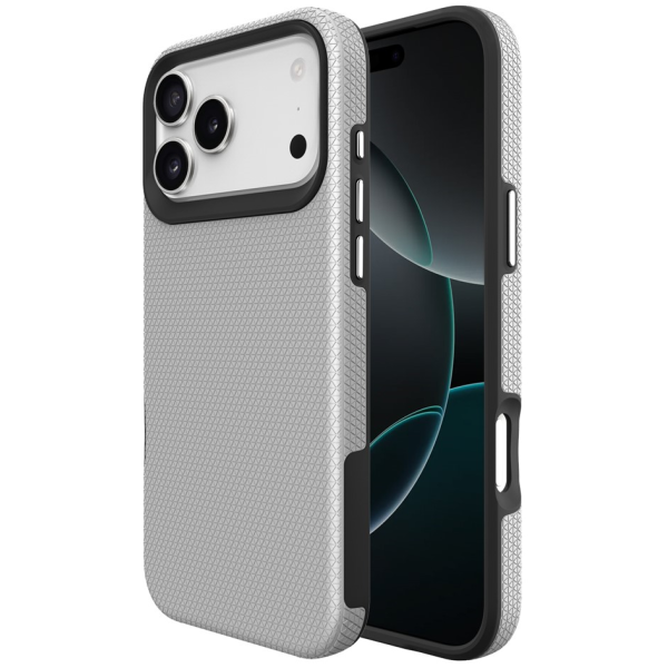 „TUKU“ Shockproof Magsafe ciets silikona korpuss - sudrabs (iPhone 17 Pro Max)
