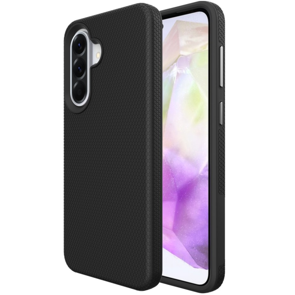 „TUKU“ Shockproof Magsafe kõva silikoonümbris - must (Galaxy A57)