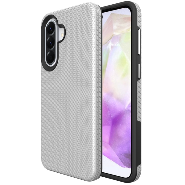 „TUKU“ Shockproof Magsafe ciets silikona korpuss - sudrabs (Galaxy A57)