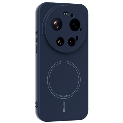 "ABEEL" твердый силиконовый (TPU) чехол - тёмно-синий (Xiaomi 17 Ultra)