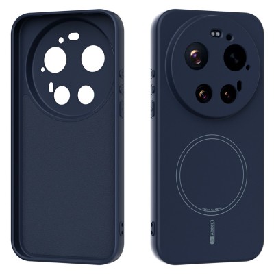 "ABEEL" твердый силиконовый (TPU) чехол - тёмно-синий (Xiaomi 17 Ultra)