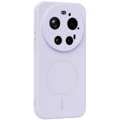 "ABEEL" твердый силиконовый (TPU) чехол - фиолетовый (Xiaomi 17 Ultra)