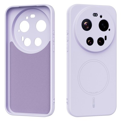 "ABEEL" cieta silikona (TPU) apvalks - violets (Xiaomi 17 Ultra)