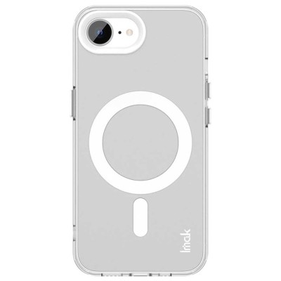 "IMAK" Candy MagSafe твердый силиконовый матовый (ТПУ) чехол - белый (iPhone 17e / 16e)